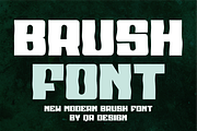 Golder Crazeng Brush, a Handwritten Font by QR Design Studio (Thumbnail 2 of 7)