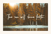 Thunderlightning Script, a Script Font by The Branded Quotes (Thumbnail 5 of 9)