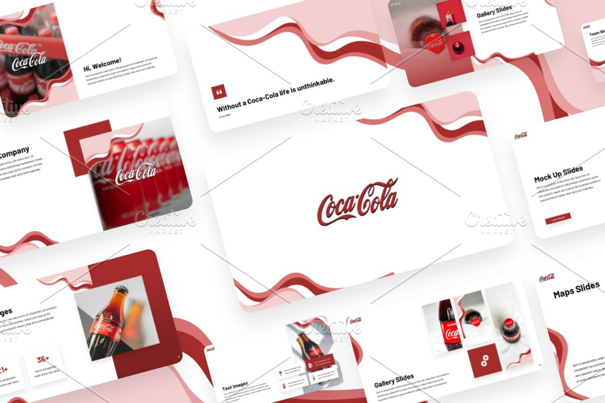 Coca Cola Presentation, a Presentation Template by Interpitch (Photo 1 of 9)