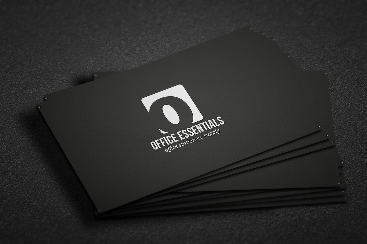 Black Business Card, a Business Card Template by Genereux Art (Photo 2 of 3)