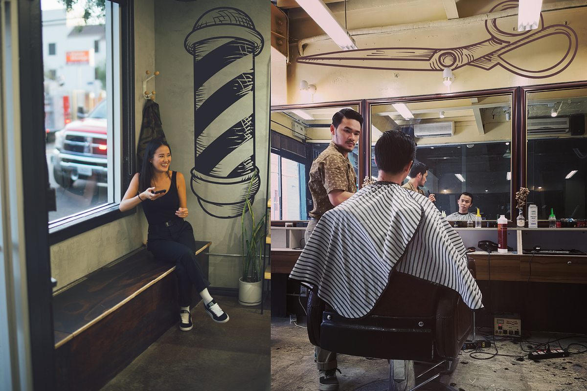 Barber Shop Vector Set, an Illustration by Inkwell Supply Co (Photo 4 of 7)