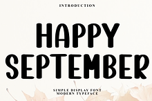 Happy September