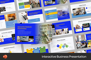 Interactive Business Pitch PPoint, a Presentation Template by Fit-tee