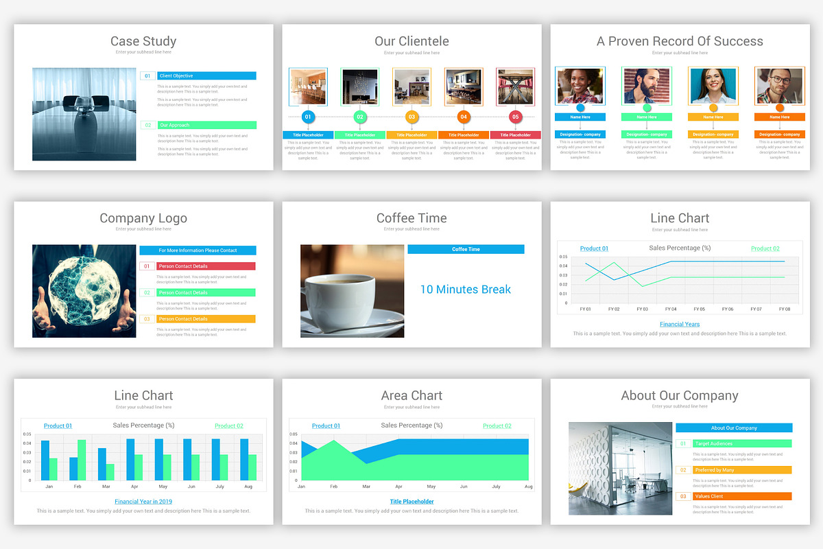 Business Proposal PowerPoint Design, a Presentation Template by OceanArt (Photo 14 of 20)