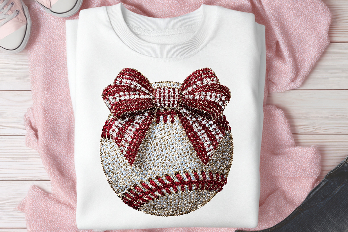 Baseball Bow PNG Sports Softball, a Sport Illustration by SugarCloudStudioArt (Photo 5 of 6)