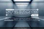 Stellarion Font | Space Sci-Fi Font, a Sans Serif Font by Beast Designer (Thumbnail 1 of 2)