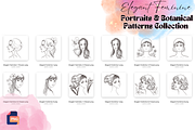 Elegant Feminine & Botanical, a Person Illustration by AMMi (Thumbnail 8 of 12)