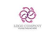 20 Logo Connecting Templates Bundle, a Branding & Logo Template by Friendesigns (Thumbnail 3 of 21)