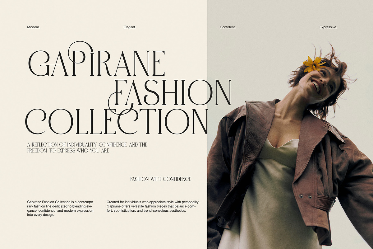 Paris Elegant Serif Font, a Serif Font by Perfectype (Photo 3 of 8)
