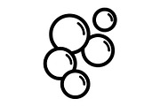 Bubble icon, an Outline Icon by Sumberpangan (Thumbnail 3 of 5)