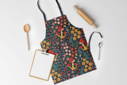 Woodland Mushrooms Seamless Pattern, a Wallpaper Graphic by Irina Ostapenko (Thumbnail 4 of 5)