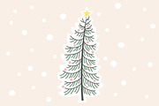 Retro Winter, a Decorative Illustration by Illustrations by Jessie (Thumbnail 4 of 4)
