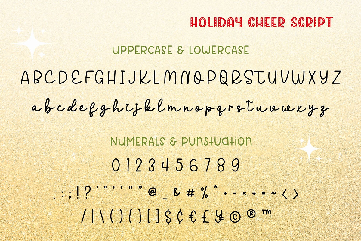 Holiday Cheer Font Duo, a Script Font by AnningArts (Photo 10 of 11)
