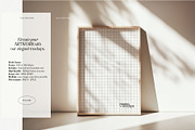 Leaning Frame Mockup | DIN A PSD, a Household Mockup by momomockps (Thumbnail 7 of 10)