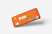 Pin Mockup, a Product Mockup by MrLetters (Thumbnail 4 of 5)