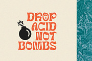 Surreal - 1960s Psychedelic Typeface, a Sans Serif Font by HipFonts (Thumbnail 6 of 8)