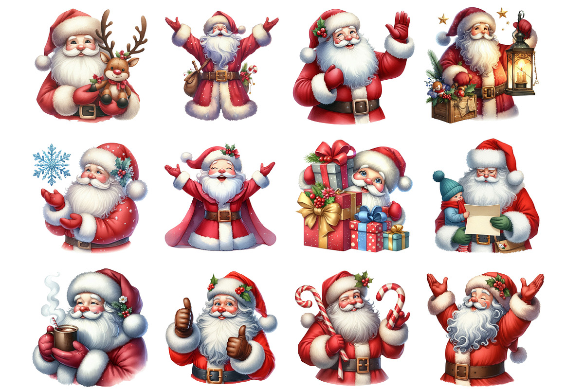 Christmas Santa, an Illustration by Design Market (Photo 2 of 4)