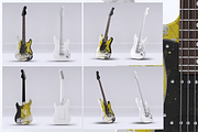 Electric Guitar Mock-Up, a Product Mockup by DesignRushMarket (Thumbnail 3 of 4)