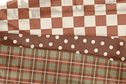 Retro Autumn Seamless Patterns, a Pattern Graphic by Checks & Dots (Thumbnail 9 of 10)