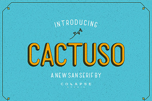 Sans Serif Font - Cactuso