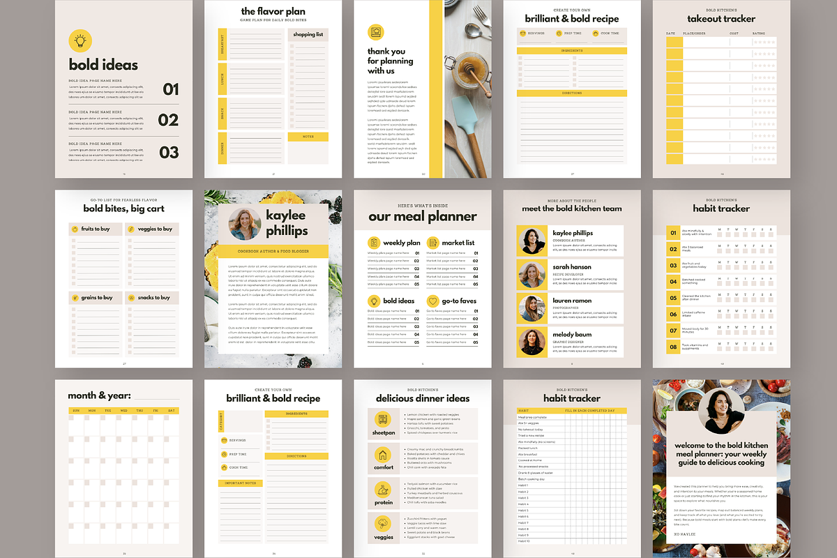 Kitchen Toolkit Creator Template preview 8