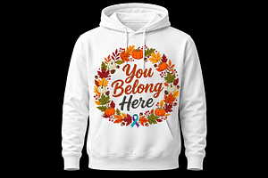 You Belong Here Suicide Prevention, an Object Graphic by Artivon