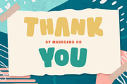 Bubble Gummy | Playful Display Font, a Sans Serif Font by Mahesans Co (Thumbnail 9 of 10)