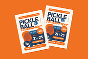 Pickleball Tournament - Flyer, a Brochure Template by Izdihaar_Studio (Thumbnail 2 of 3)
