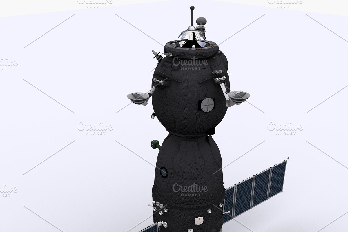 Soyuz TMA Spaceship, a Cars & Vehicle 3D Model by Mechanik (Photo 12 of 22)