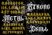 Zenylou Blackletter, a Blackletter Font by madeDeduk (Thumbnail 5 of 10)