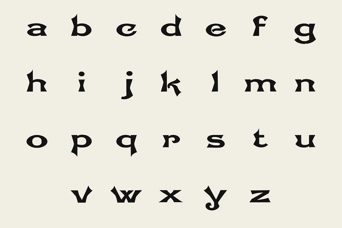 Sharp Wedge Serif Typeface, a Serif Font by Century Library (Photo 3 of 6)