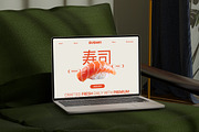 Sushi Restaurant Figma Landing Page, a Landing Page Template by Supanium Studio (Thumbnail 5 of 5)