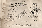Ghostly Gala: Halloween Clipart, a Decorative Illustration by Purple (Thumbnail 2 of 11)