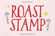 CS Roast Stamp, a Handwritten Font by Craft Supply Co. (Thumbnail 1 of 8)
