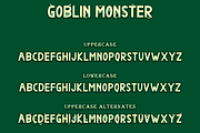 Goblin Monster, a Font by Yoga Letter (Thumbnail 7 of 8)