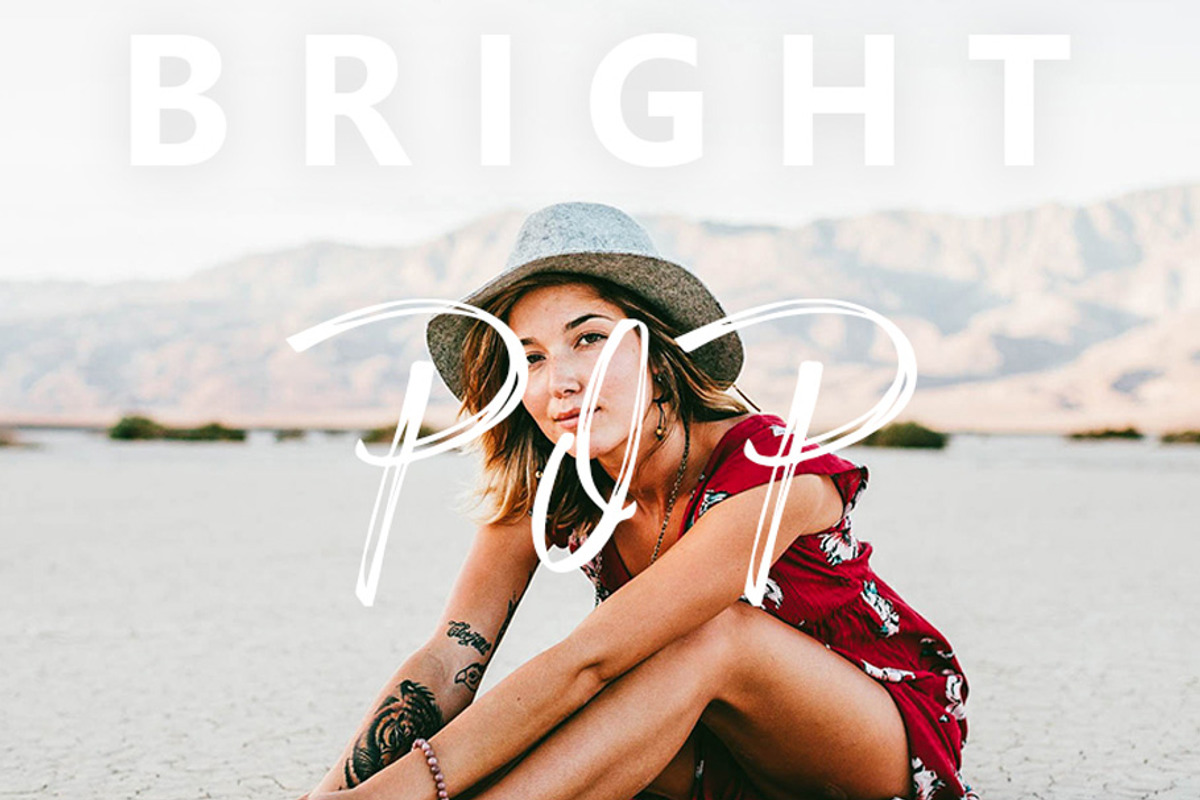 Bright Pop Lightroom Mobile Preset