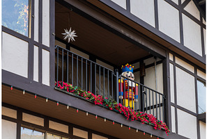 Soldier on balcony at the Nutcracker, an Architecture Photo by Backyard Stock