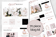70 Piece Elegant Blog Kit, a Templates & Theme by Inky Jar Design Studio (Thumbnail 1 of 8)
