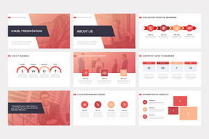 Cinzel PowerPoint Template