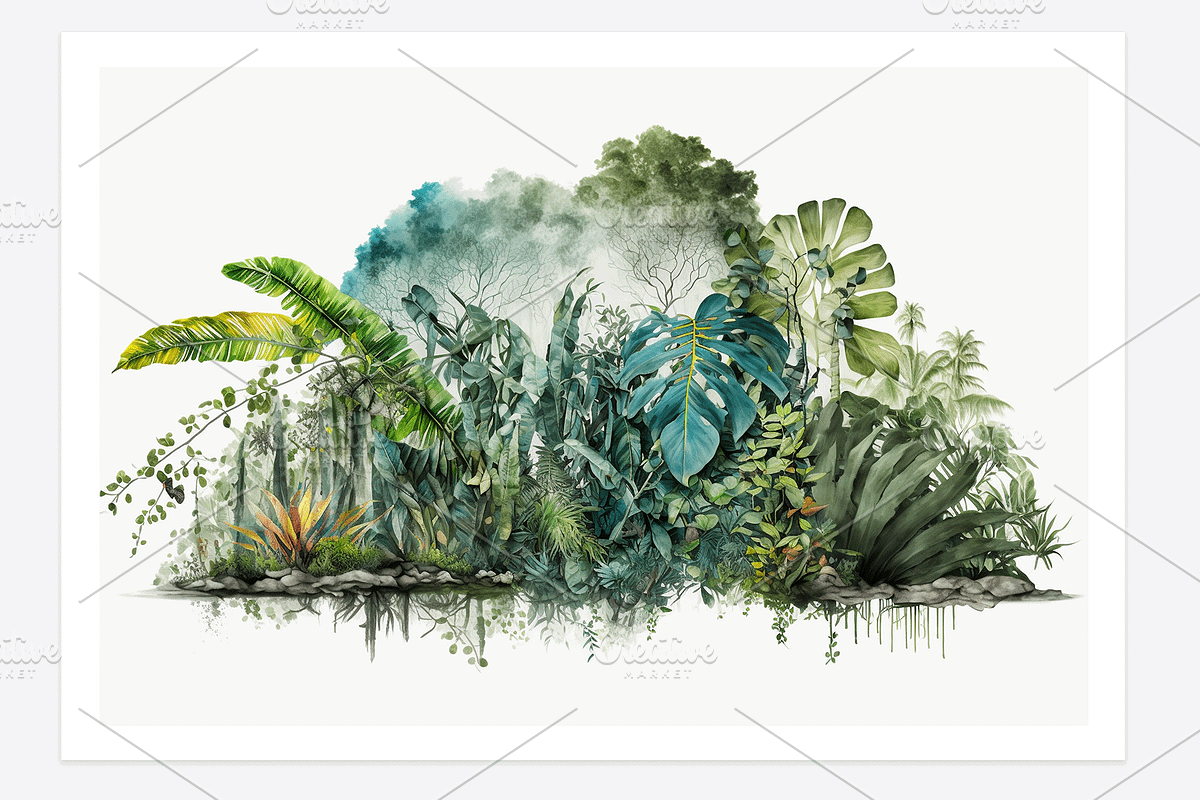 Fore Collection · The Forest, a Decorative Illustration by milatovar (Photo 3 of 14)