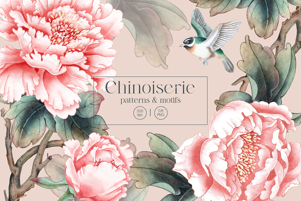 Chinoiserie, a Pattern Graphic by Kate Demyanovska (Photo 8 of 10)