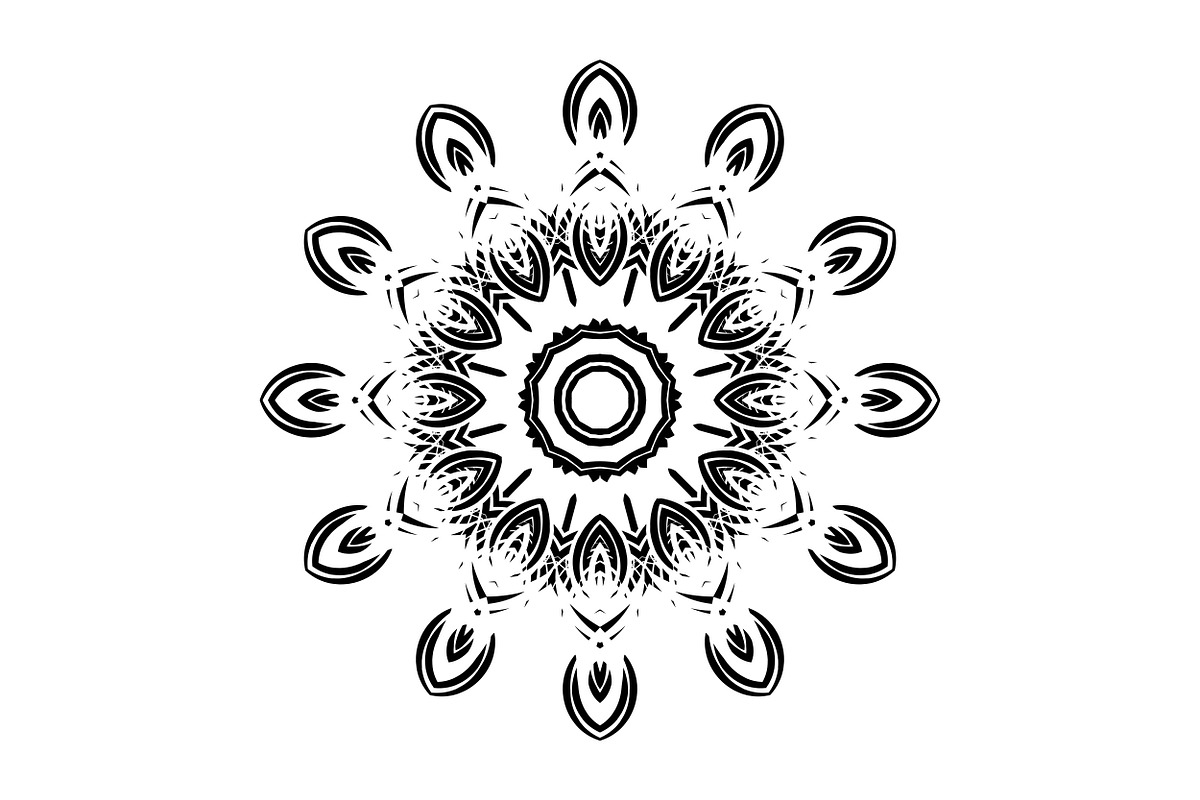 High Quality Mandala Clipart Bundle, a Decorative Illustration by NJ Himel (Photo 68 of 103)