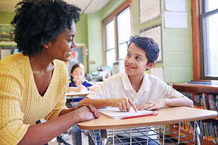 The secret in education lies in respecting the student, a Photo by Peopleimages.com