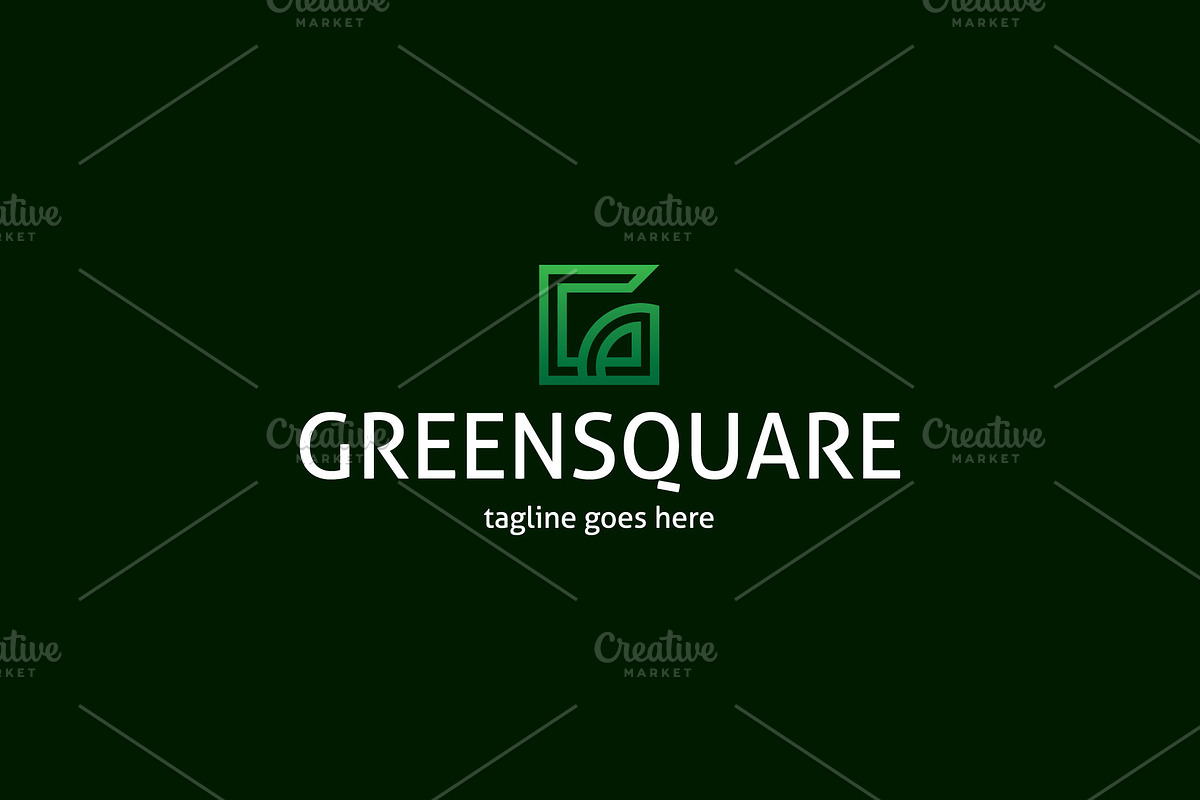 Green Square - Letter G Logo, a Branding & Logo Template by ashenterprise (Photo 1 of 2)