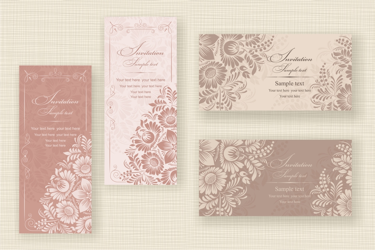 Wedding Invitation set, an Invitation Template by NataLito (Photo 3 of 5)