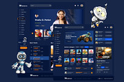 Srash Dashboard UI, an UI Kit Template by skshihabulislam (Thumbnail 1 of 3)