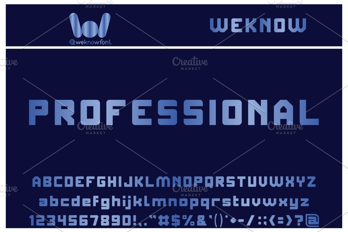Elite Mind font, a Font by weknow (Photo 5 of 5)