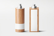 Cosmetic Wood Bottles Mockup, a Product Mockup by zpackcreative (Thumbnail 2 of 4)