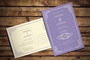 Simple Wedding Invitation, an Invitation Template by Saphari (Thumbnail 3 of 4)