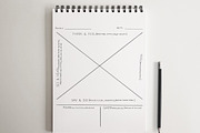 15 Hand Drawn UX Design Planners, a Graphic by Character (Thumbnail 10 of 11)